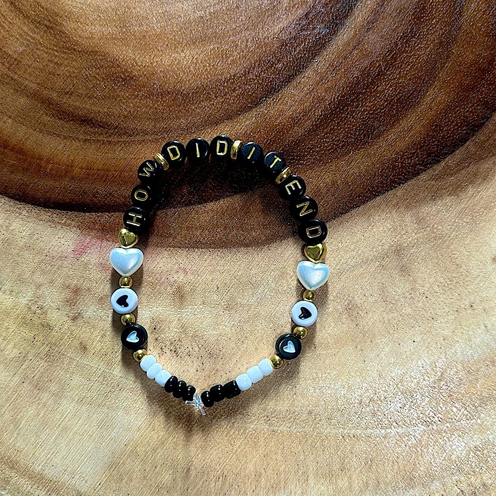 Taylor Swift Handmade Friendship Beaded Bracelet
“How Did It End”